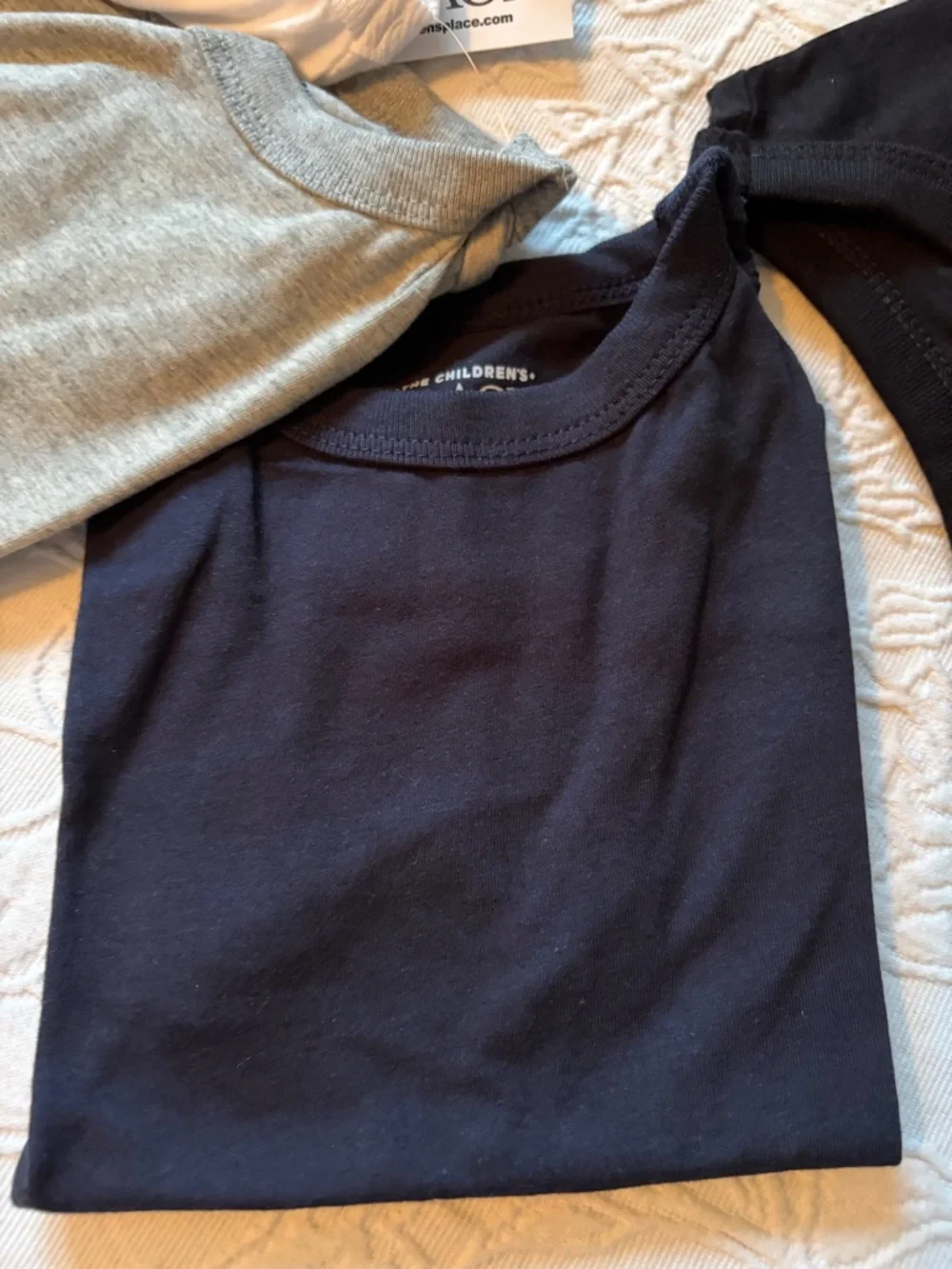 Boys children’s place new Basic White Tee Pack - Multi Color (Packaged) 4